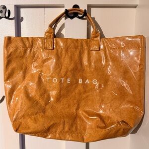 Chic Tan Tote Bag